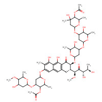 7059-24-7 CHROMOMYCIN A3 chemical structure