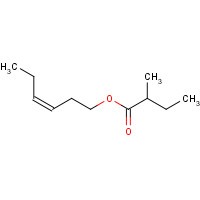 10094-41-4 CIS-3-HEXENYL 2-METHYLBUTANOATE chemical structure