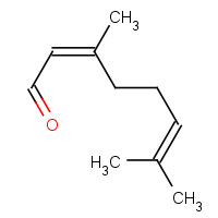 106-26-3 (Z)-3,7-dimethylocta-2,6-dienal chemical structure