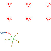 15684-35-2 COBALT TETRAFLUOROBORATE HEXAHYDRATE chemical structure
