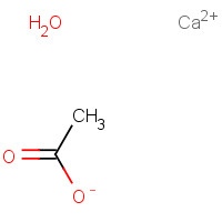 5743-26-0 Calcium acetate monohydrate chemical structure