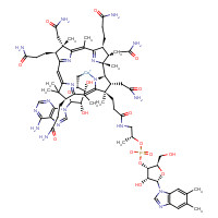 13870-90-1 5'-Deoxyadenosylcobalamin chemical structure
