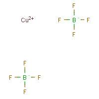 14735-84-3 Cupric tetrafluoroborate hydrate chemical structure