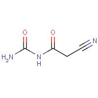 1448-98-2 N-(2-Cyanoacetyl)urea chemical structure