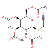 61145-33-3 CYANOMETHYL 2,3,4,6-TETRA-O-ACETYL-1-THIO-BETA-D-GALACTOPYRANOSIDE chemical structure