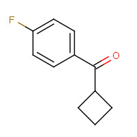 31431-13-7 CYCLOBUTYL-4-FLUOROPHENYL KETONE chemical structure