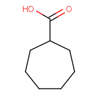 1460-16-8 Cycloheptanecarboxylic acid chemical structure