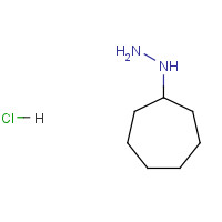 79201-43-7 1-CYCLOHEPTYLHYDRAZINE HYDROCHLORIDE chemical structure