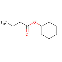 1551-44-6 CYCLOHEXYL BUTYRATE chemical structure