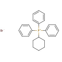 7333-51-9 CYCLOHEXYLTRIPHENYLPHOSPHONIUM BROMIDE chemical structure