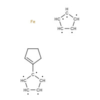 12260-67-2 CYCLOPENTENYLFERROCENE chemical structure
