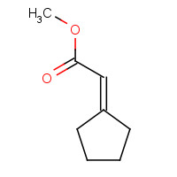 40203-73-4 Cyclopentylideneacetic acid methyl ester chemical structure