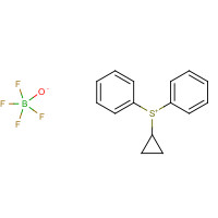 33462-81-6 CYCLOPROPYLDIPHENYLSULFONIUM TETRAFLUOROBORATE chemical structure