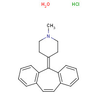 6032-06-0 CYPROHEPTADINE HYDROCHLORIDE chemical structure