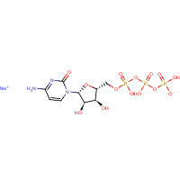 18423-42-2 Cytidine-5'-triphosphoric acid disodium salt chemical structure
