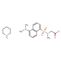 72517-44-3 DANSYLSARCOSINE PIPERIDINIUM SALT chemical structure