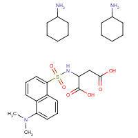 102783-64-2 DANSYL-DL-ASPARTIC ACID DI(CYCLOHEXYLAMM chemical structure
