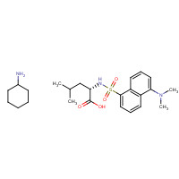 102783-70-0 DANSYL-DL-LEUCINE CYCLOHEXYLAMMONIUM SALT chemical structure