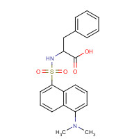 42808-06-0 DANSYL-DL-PHENYLALANINE CYCLOHEXYLAMMONIUM SALT chemical structure
