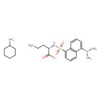 102783-77-7 DANSYL-L-NORVALINE CYCLOHEXYLAMMONIUM SALT chemical structure