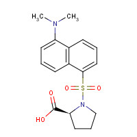 42808-11-7 DANSYL-L-PROLINE chemical structure