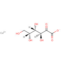 3470-37-9 2-KETO-D-GLUCONIC ACID HEMICALCIUM SALT chemical structure