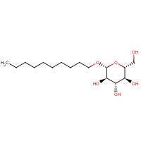58846-77-8 N-DECYL-BETA-D-GLUCOPYRANOSIDE chemical structure