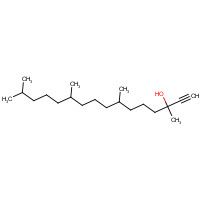 29171-23-1 3,7,11,15-tetramethylhexadec-1-yn-3-ol chemical structure