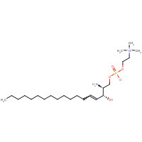 1670-26-4 SPHINGOSYLPHOSPHORYLCHOLINE chemical structure