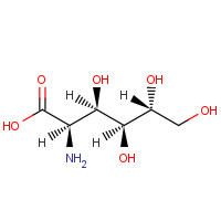 3646-68-2 D-Glucosamic acid chemical structure