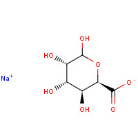 4934-42-3 D-GLUCURONIC ACID SODIUM SALT MONOHYDRATE chemical structure