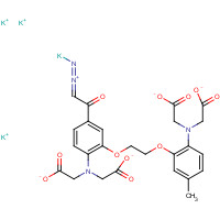 123330-70-1 Diazo-2,tetrapotassiumsalt chemical structure