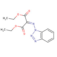 100796-79-0 DIETHYL (BENZOTRIAZOL-1-YL)IMINOMALONATE chemical structure