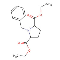17740-40-8 DIETHYL 1-BENZYLPYRROLIDINE-2,5-DICARBOXYLATE chemical structure