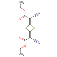 22624-54-0 DIETHYL 2,2'-(1,3-DITHIETANE-2,4-DIYLIDENE)BIS(CYANOACETATE) chemical structure