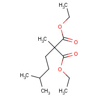 121823-85-6 DIETHYL 2-ISOPENTYL-2-METHYLMALONATE chemical structure