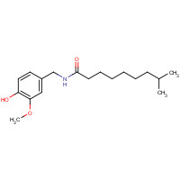 19408-84-5 Dihydrocapsaicin chemical structure
