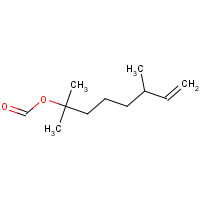 25279-09-8 2,6-dimethyloct-7-en-2-yl formate chemical structure