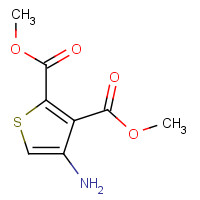 62947-31-3 Dimethyl 4-aminothiophene-2,3-dicarboxylate chemical structure