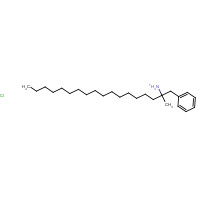 122-18-9 Benzyldimethylhexadecylammonium chloride chemical structure