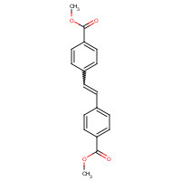 34541-73-6 DIMETHYL TRANS-STILBENE-4,4'-DICARBOXYLATE chemical structure