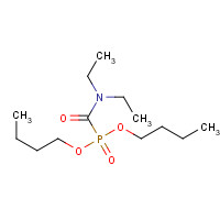 7439-69-2 DI-N-BUTYL N,N-DIETHYLCARBAMOYLPHOSPHONATE chemical structure
