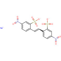 3709-43-1 4,4'-DINITROSTILBENE-2,2'-DISULFONIC ACID DISODIUM SALT chemical structure