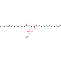 923-61-5 1,2-DIPALMITOYL-SN-GLYCERO-3-PHOSPHOETHANOLAMINE chemical structure