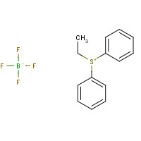 893-69-6 DIPHENYL(ETHYL)SULPHONIUM TETRAFLUOROBORATE,97 chemical structure