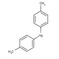 537-64-4 DI-P-TOLYLMERCURY chemical structure