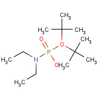 117924-33-1 Di-tert-butyl N,N-diethylphosphoramidite chemical structure