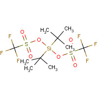 85272-31-7 DI-TERT-BUTYLSILYL BIS(TRIFLUOROMETHANESULFONATE) chemical structure