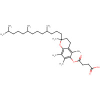 17407-37-3 DL-ALPHA-TOCOPHEROL HYDROGEN SUCCINATE chemical structure