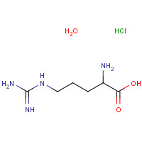 332360-01-7 DL-ARGININE HYDROCHLORIDE MONOHYDRATE chemical structure